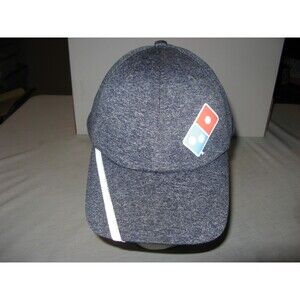 Domino’s Pizza Cap Hat Grey Domino’s Gear Adjustable Employee Reflective